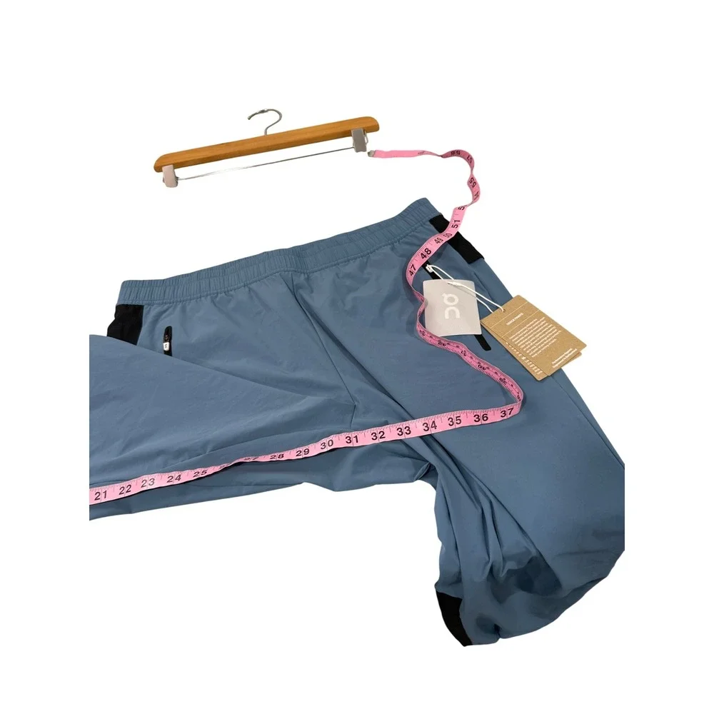 On Running Track Pants Mens Large Stellar Blue Black Joggers NWT READ